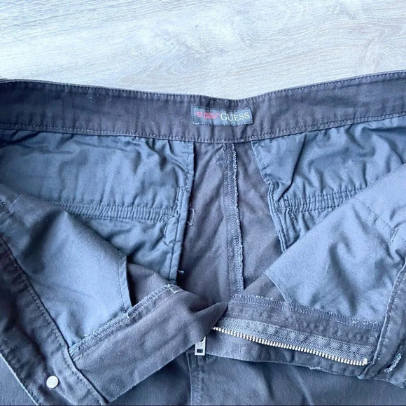 Guess Striped Casual Bermuda Shorts - Picture 8 of 13